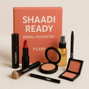 Shaadi Ready Bridal Makeup Kit – Full Face Set for Indian Brides